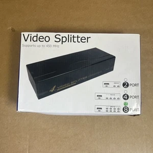 NewLink - 8 Port - Ultra High Bandwidth Video Splitter - Afbeelding 1 van 4