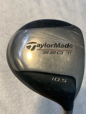 TaylorMade 320 Ti Driver 10.5° Loft Lite R-80 Graphite Shaft Golf Club RH 45.5” - Image 1 of 4