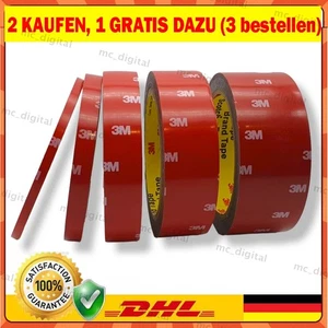 3M Klebeband 4229P doppelseitige VHB Klebeband EXTRA STARK Universal Auto Indoor - Bild 1 von 58