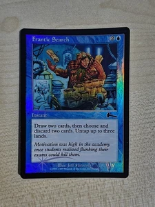 MTG Frantic Search Urza's Legacy Foil LP+/NM- - Picture 1 of 2