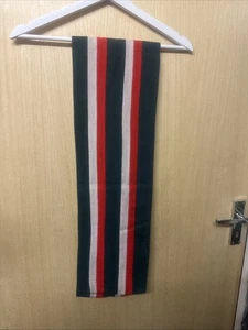 Sciarpa vintage a righe lana college scuola università colori tigri Leicester - Foto 1 di 5