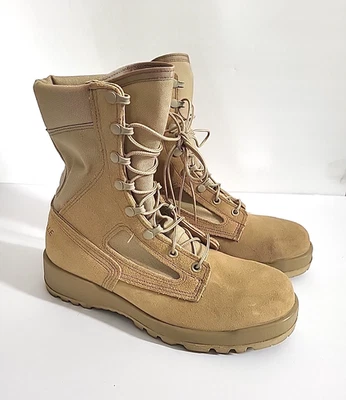 Belleville 300 DES ST Men's Boots Military Combat Desert Tan Steel Toe US 7R NEW - Image 1 of 4