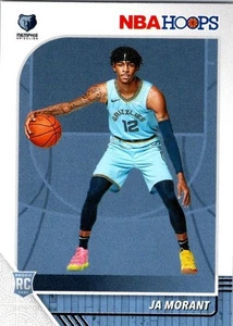 2019-20 Panini NBA Hoops - Hoops Tribute #297 Ja Morant RC Rookie Card Grizzlies - Picture 1 of 2