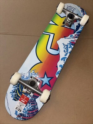 DGK COMPLETO TSUNAMI RAINBOW SKATEBOARD GRIP 7.25" X 29" - NUEVO Foto 1 de 4