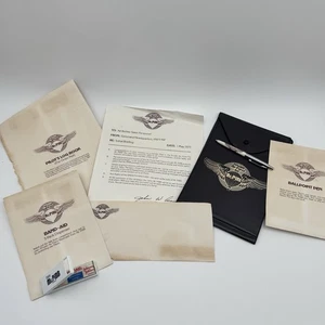 Lot8-1975 Mr.Pibb Pibb Private Air Force Pilots Log Book Order Pad & Advertising - Picture 1 of 14