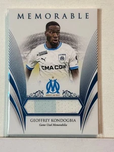 2024-25 Futera Club LIVE Marseille Memorable Game Used #4 Geoffrey Kondogbia 3/3 - Picture 1 of 2