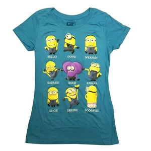 Despicable Me Movie Minion Talk Junior T-Shirt - Picture 1 of 1