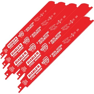 Diablo Steel Demon Reciprocating Saw Blades, 5-Pk., 9in.L, 20/24 TPI, Model# - Imagen 1 de 1