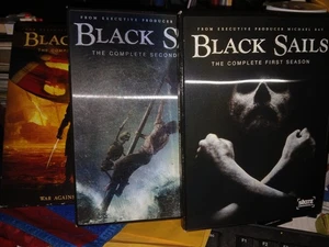 Black Sails: Seasons 1-3 (DVD, 2014-2017) 1 AND 2 HAVE LENTICLAR SLIPCOVER - Picture 1 of 1