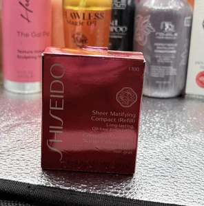Shiseido Sheer Mattifying Compact Refill Very Deep Ivory I 100 - Picture 1 of 2