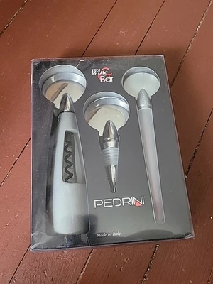 Juego de Apertura de Vino Pedrini Juego de Bar de Vino Tinto 5 Piezas Foto 1 de 2