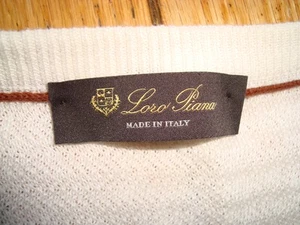 LORA PIANA KURZARM 100% LEINEN T-SHIRT HERREN GR 50 MADE ITALY KAUM GETRAGEN - Bild 1 von 8