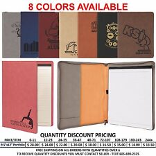 Personalized Leather Portfolio Custom Business Promotional Graduation Home Gifts