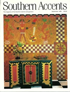 SOUTHERN ACCENTS Magazine September 1990 Volume 13, Number 7 - Picture 1 of 2