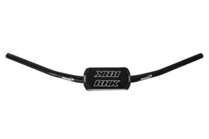 RHK Factory Low Tapered Handlebar Black With Black Bar Pad - Picture 1 of 3