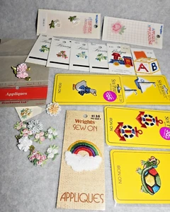 Applique Trims for Sewing and Crafting - Large Assortment - Picture 1 of 4
