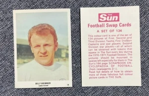 The Sun Fußball Tauschkarten 1970-71 Billy Bremner-Leeds - Bild 1 von 1