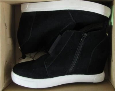 Steve Madden Women's Suede Wedge Sneaker NIB choose size - Image 1 of 4