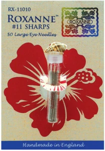Colonial Needle RX110-11 Roxanne Sharps Hand Needles-Size 11 50/Pkg - Picture 1 of 1