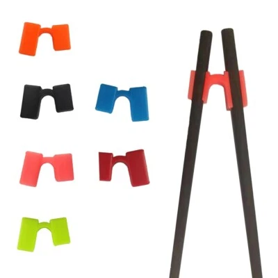 Chopstick Helper Chopstick Clips Chopstick Aids For Kids Reusable 5Pcs - Image 1 of 4