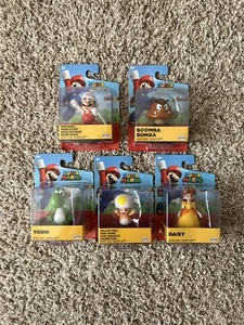 Lot Of 5: Jakks Pacific 3.25" Figures World Of Nintendo Super Mario Bros. - Picture 1 of 11