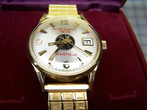 Reliance Croton Commemorative Wristwatch Bayou Classic 1975 Grambling v Southern - Picture 1 of 14