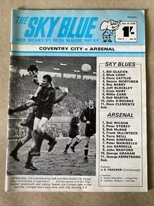 COVENTRY CITY V ARSENAL 1969-70 LEAGUE PROGRAMME - Picture 1 of 7
