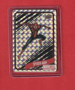 Upper Deck Marvel Annual 2021 22 Insert Backscatters Spider Man B13 carte holo - Picture 1 of 3