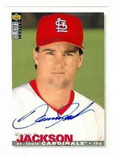 Danny Jackson autographed Baseball Card St. Louis Cardinals 1995 Upper Deck #189