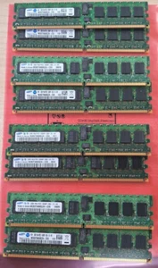 Samsung 8x 2GB (16GB Total) (M393T5660QZA-CE6) PC2-5300P-555-12-H3 DIMM Memory - Picture 1 of 1
