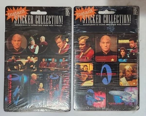 Rare 1994 Star Trek Generations Sticker Sheets Sealed/Unpeeled Kirk Picard Crew - Picture 1 of 2