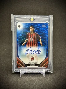Rui Costa 2023Topps UEFA Blue Auto Parallel /99 SP AC Milan - Portugal - Picture 1 of 2