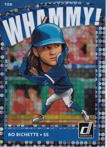 Bo Bichette 2021 Panini Donruss Whammy Card #W2 SSP - Bild 1 von 2