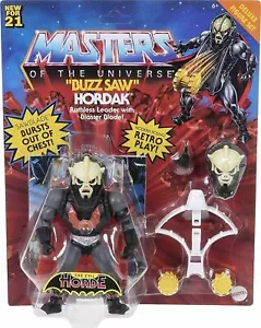 Figura de acción Mattel Masters of the Universe Origins de lujo Buzz Saw Hordak juguete - Imagen 1 de 5