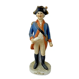 VTG LEFTON CHINA HAND PAINTED MILITARY FIGURINE 1779 LINE OFFICER-KW3678K "READ" - Picture 1 of 22