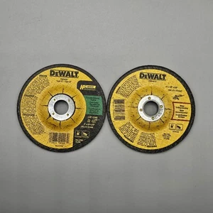 Juego de ruedas de molienda Dewalt 4"" X 1/8"" X 5/8"" una para mampostería y otra para metal - Imagen 1 de 6