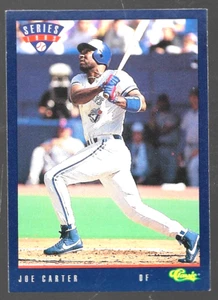 1993 Series Classic Joe Carter T19 Trivia Game Toronto Blue Jays - Picture 1 of 7