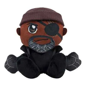 Peluche assise Bleacher Creatures Marvel Nick Fury Secret Invasion 8 pouces Kuricha - Photo 1/8