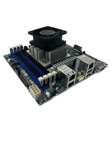Carte mère Gigabyte MJ11-EC1 AMD EPYC 3151 4x2,7 Ghz Mini-ITX + serveur adaptateur ATX - Photo 1/5