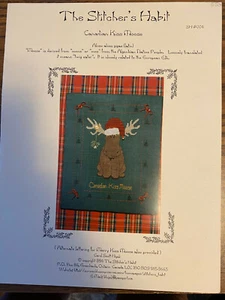 Stitcher's Habit Canadian Kiss Moose (Christmas) - Picture 1 of 1