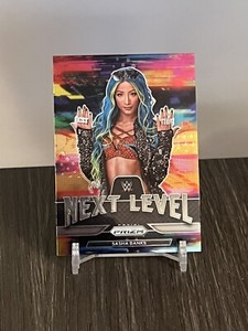 2022 WWE Panini Prizm Next Level Sasha Banks