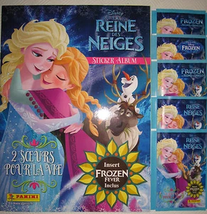 PANINI DISNEY LA REINE DES NEIGES ALBUM NEUF 2 SOEURS POUR LA VIE + 25 STICKERS - Picture 1 of 2