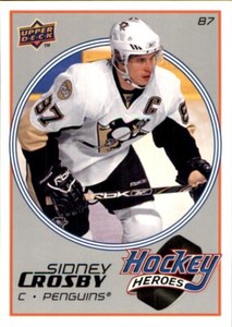 2008-09 Upper Deck Hockey Heroes Sidney Crosby PITTSBURGH PENGUINS #HH8