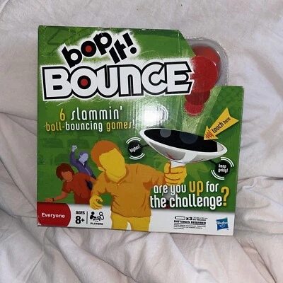 Hasbro 2009 Bop It! Juego de rebote comandos de voz electrónicos 6 juegos de habilidad juguete raro Foto 1 de 4