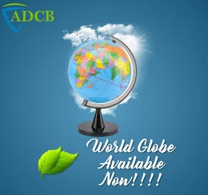 Toyrific World Globe For Children, Educational With Stand, Full 360 Spin, 20cm - Picture 1 of 6