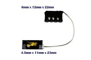 DCC Concepts DCD-SA3-LG.1 Zen 3 Wire Large Stay Alive for Zen Black/Blue Decoder - Picture 1 of 2