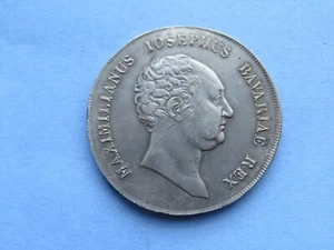 Bayern Taler Kronentaler 1814 Silber 29,15 Gramm Original - Bild 1 von 3