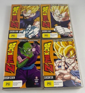 Dragon Ball Z - Season 6 7 8 9 Complete DVD Digitally Remastered (Region 4) - Picture 1 of 10