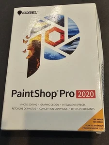 Corel Paint Shop Pro 2020 (PSP2020EFMBAMC) Photo Editing Graphic Design Software - Picture 1 of 6