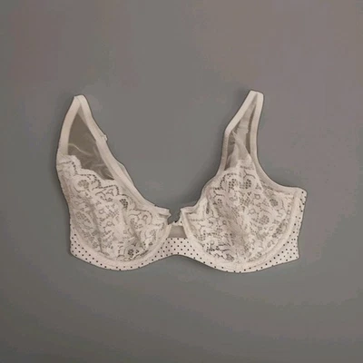 Body Victoria's Secret de Victoria blanco y negro sin forro talla 36DD Foto 1 de 4